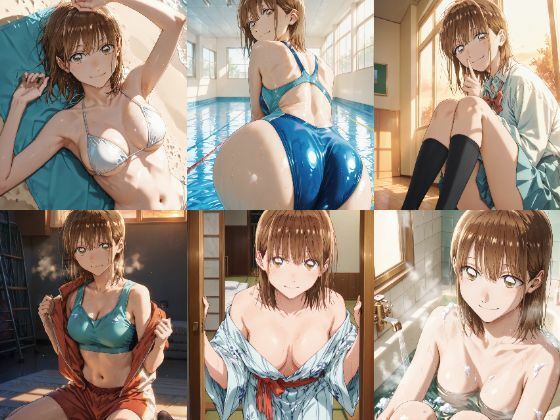 「アオのハコ」鹿野千夏セクシー写真集12(全500枚)【人の海】