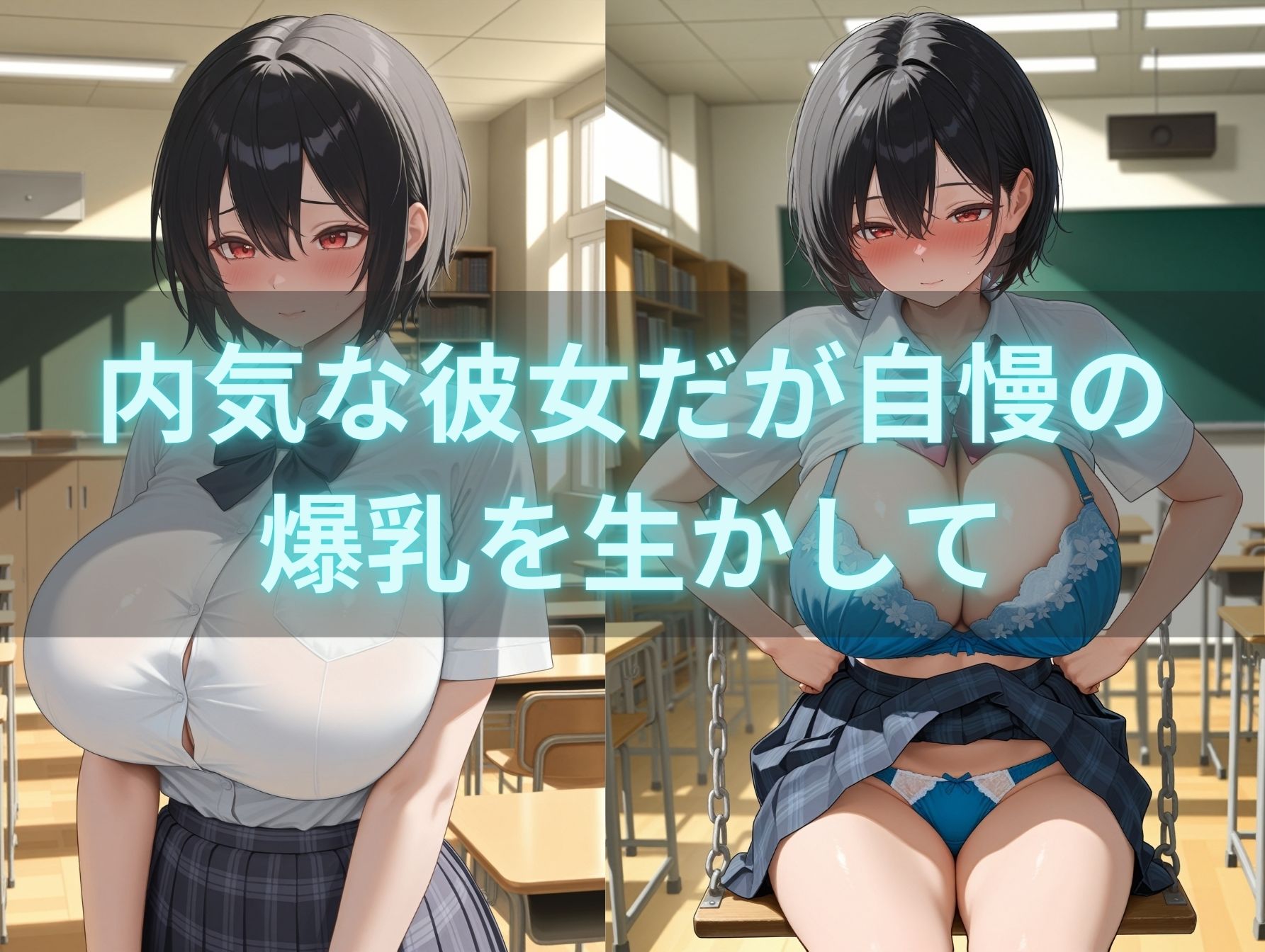 サンプル画像2:内気な爆乳少女はセックスが気になるお年頃(（株）zou乳業) [d_580550]