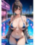 ナイトプールのささやき〜極小ビキニと密やかな接触〜
