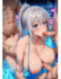 ナイトプールのささやき〜極小ビキニと密やかな接触〜