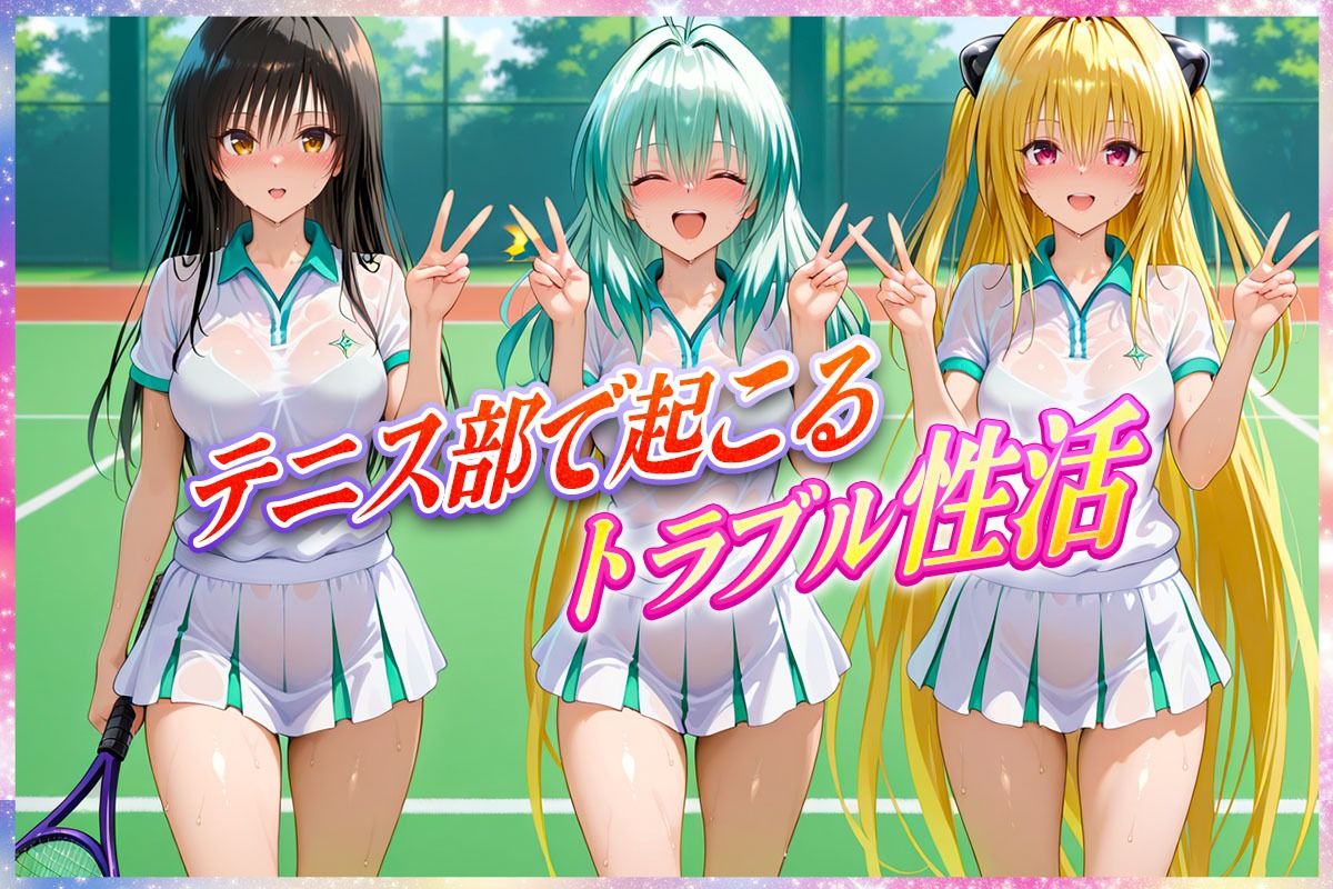 サンプル画像1:’エッチな部活動’テニス部で起こすトラブル性活(孕ませ学園) [d_580568]