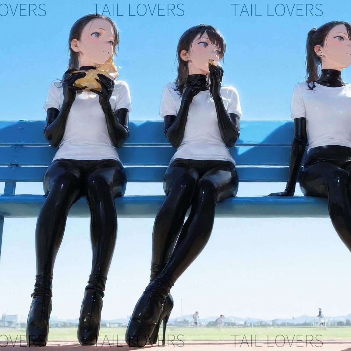 サンプル画像4:護謨学院『バレエヒール月間』｜30 Days of BalletHeels Training【220枚】(TAIL LOVERS) [d_580583]