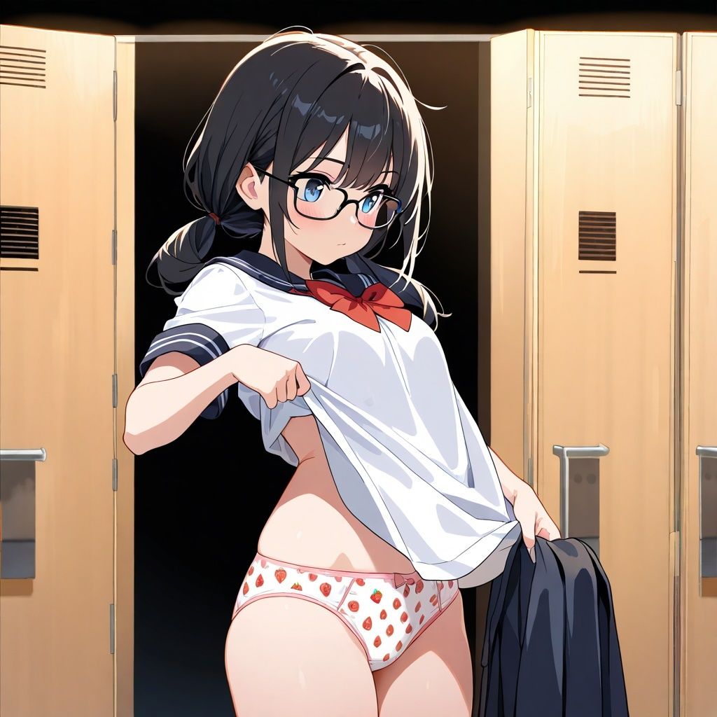 ルーズソックスJK パンチラ盗撮 画像2