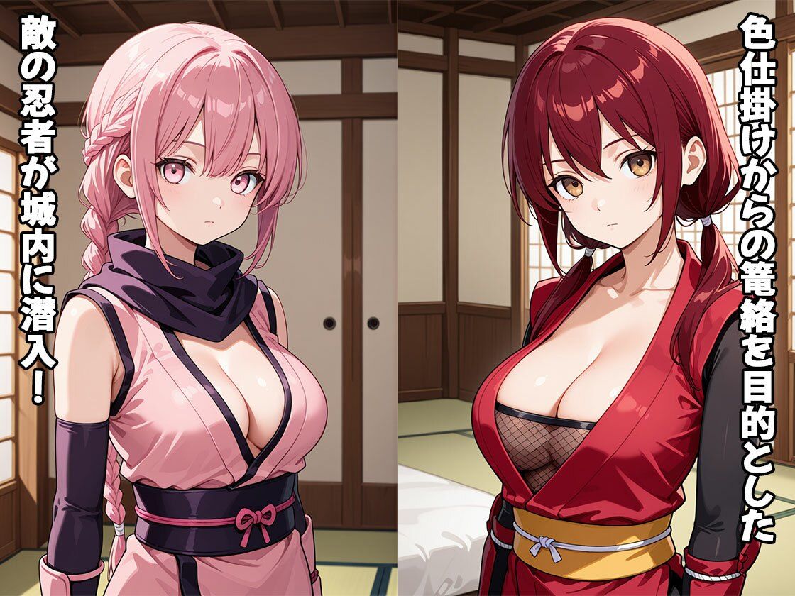 わるいにんじゃをつかまえた!(CG100枚) 画像1