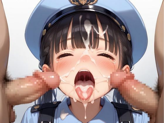 快楽に落ちたつるぺたポリス 画像5