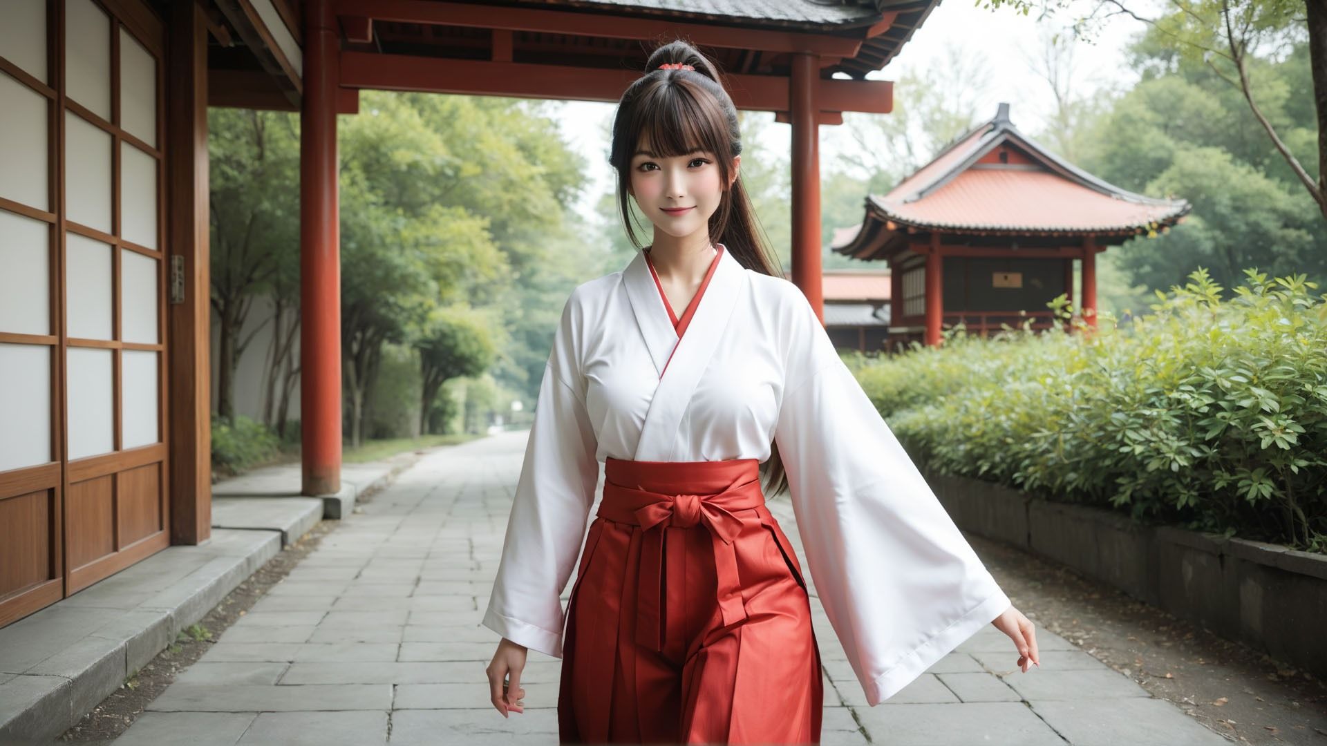 サンプル画像3:除霊巫女(リアエロ研究所) [d_580674]