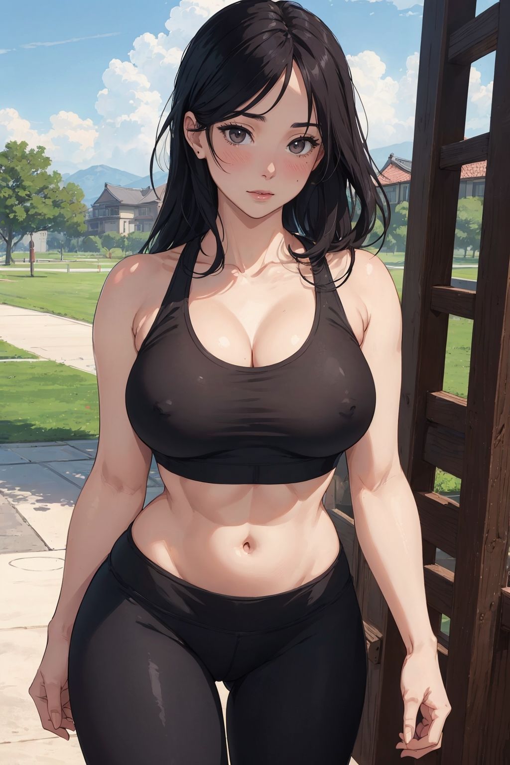 サンプル画像1:団地妻の裏顔(AI FACTORY) [d_580701]