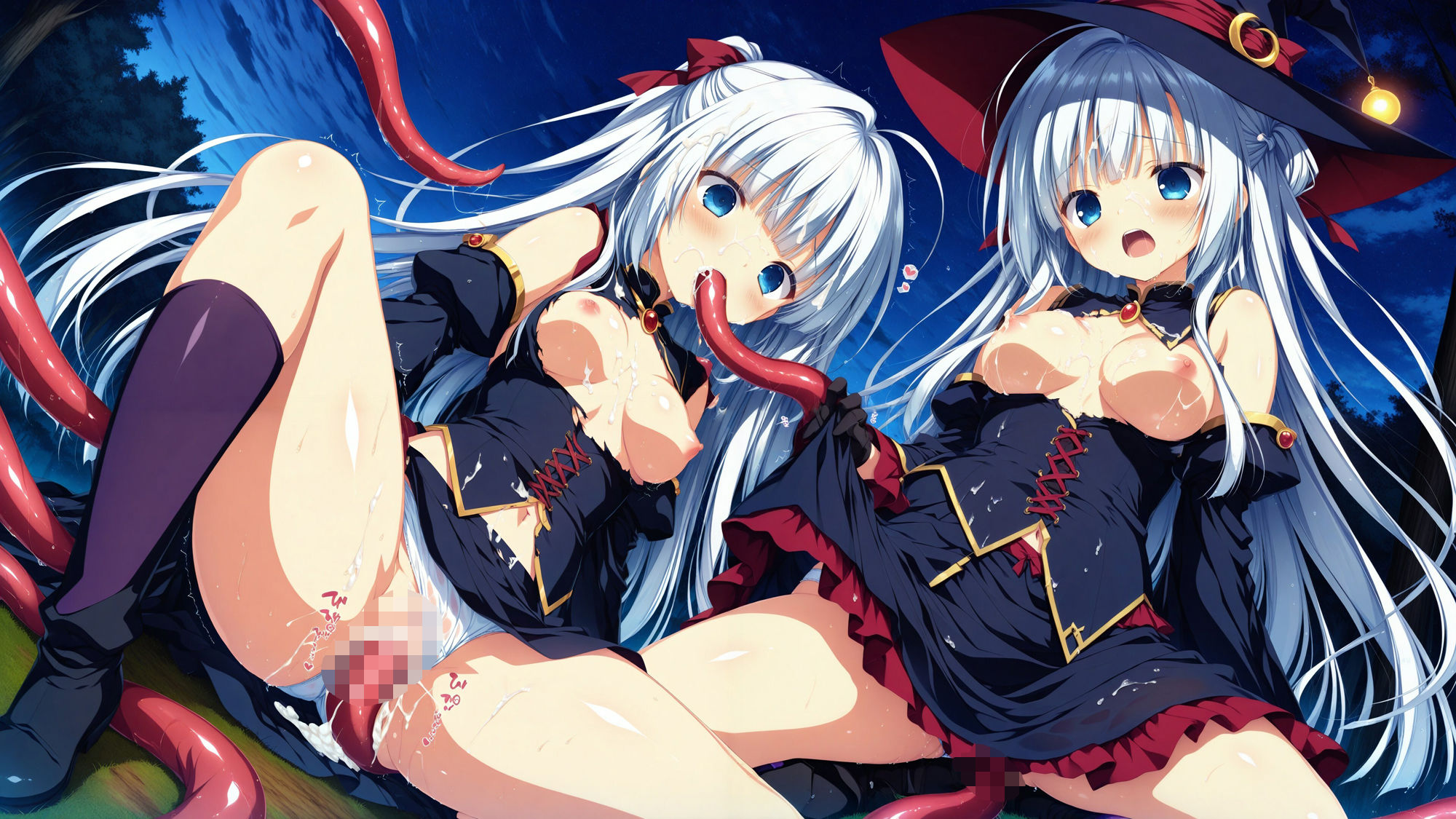 触手に囚われた少女達 〜魔法使い編〜 Vol.6 画像9