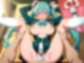 【発情ヒロイン】初●ミク  教室で種付けSEX編