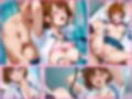 【4Kイラスト】1万3000人の生徒を抱いた校長による森あかりへの性指導（拘束搾乳編）