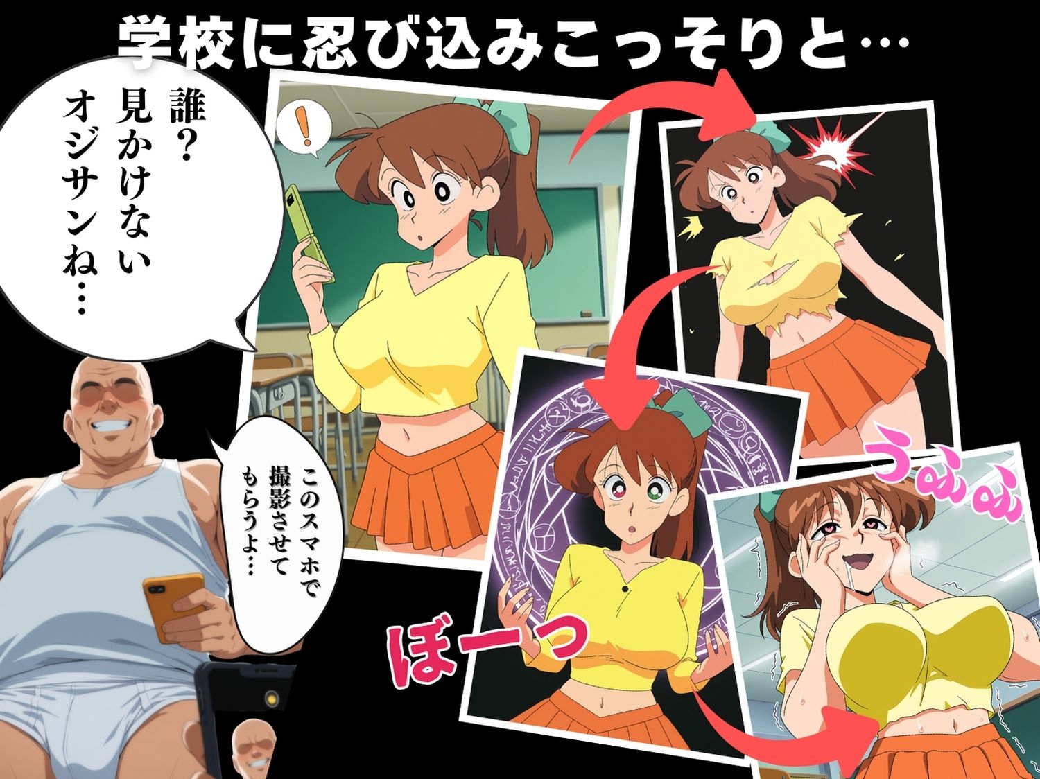 サンプル画像2:【催●・寝取られ・妊娠】クレヨンし●ちゃん  吉●みどり(チュンチュン革命団) [d_580876]