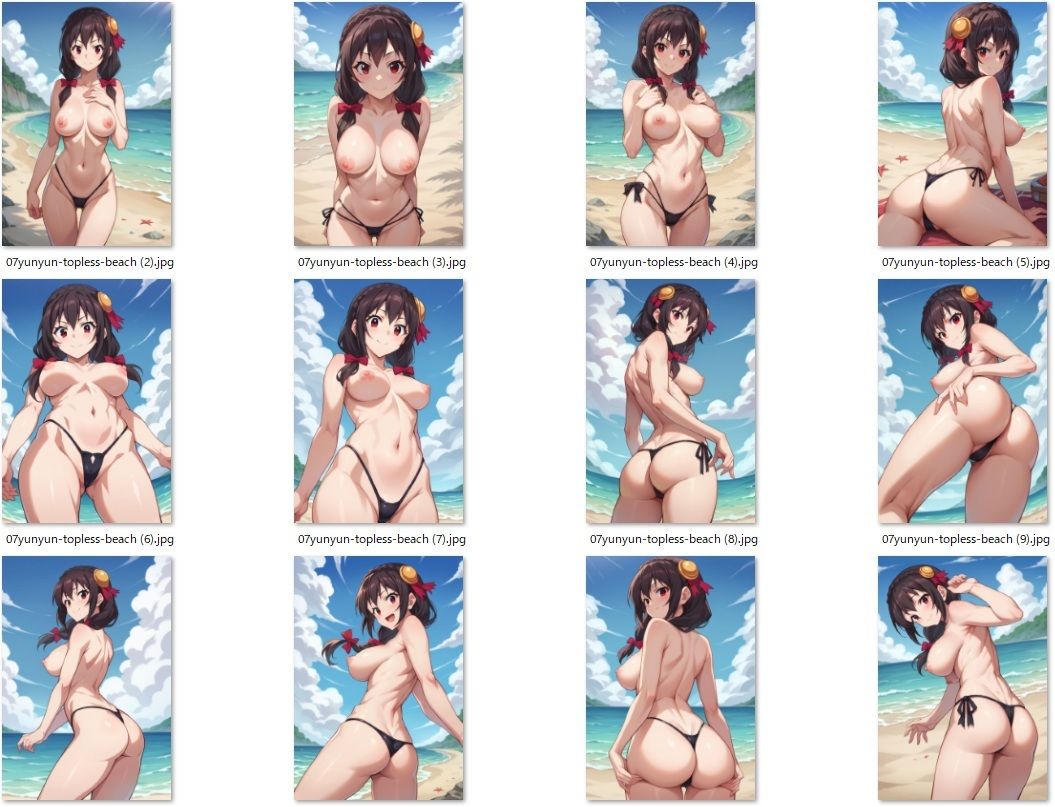 このすばらしいヌーディストビーチに祝福を(モザなし) 画像8