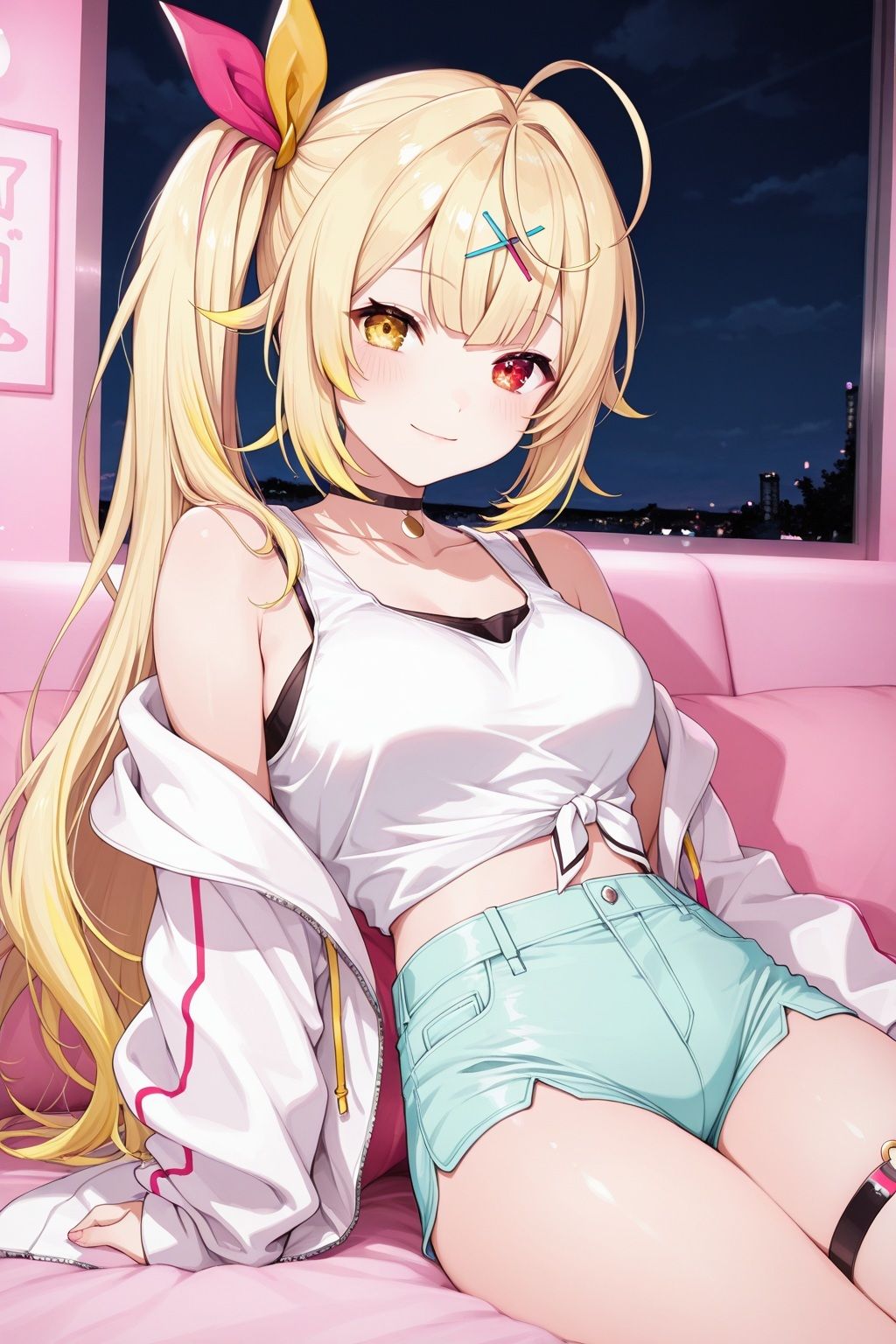 VTuber自宅押し込み処女喪失生姦配信 星〇サラ 画像1