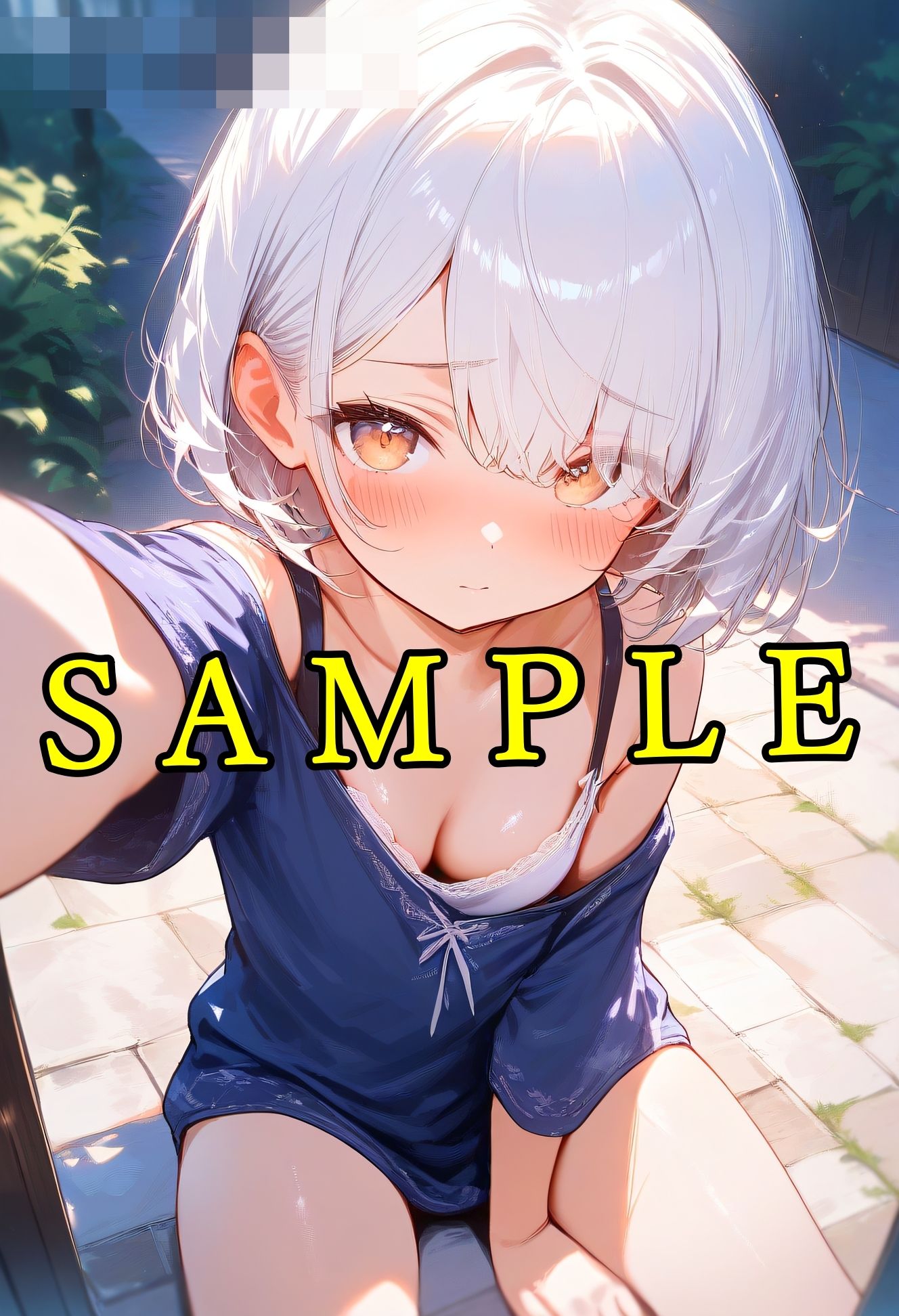 サンプル画像3:秘密の自撮り画像  ang10シリーズ(まめまめクリ子2D) [d_581038]