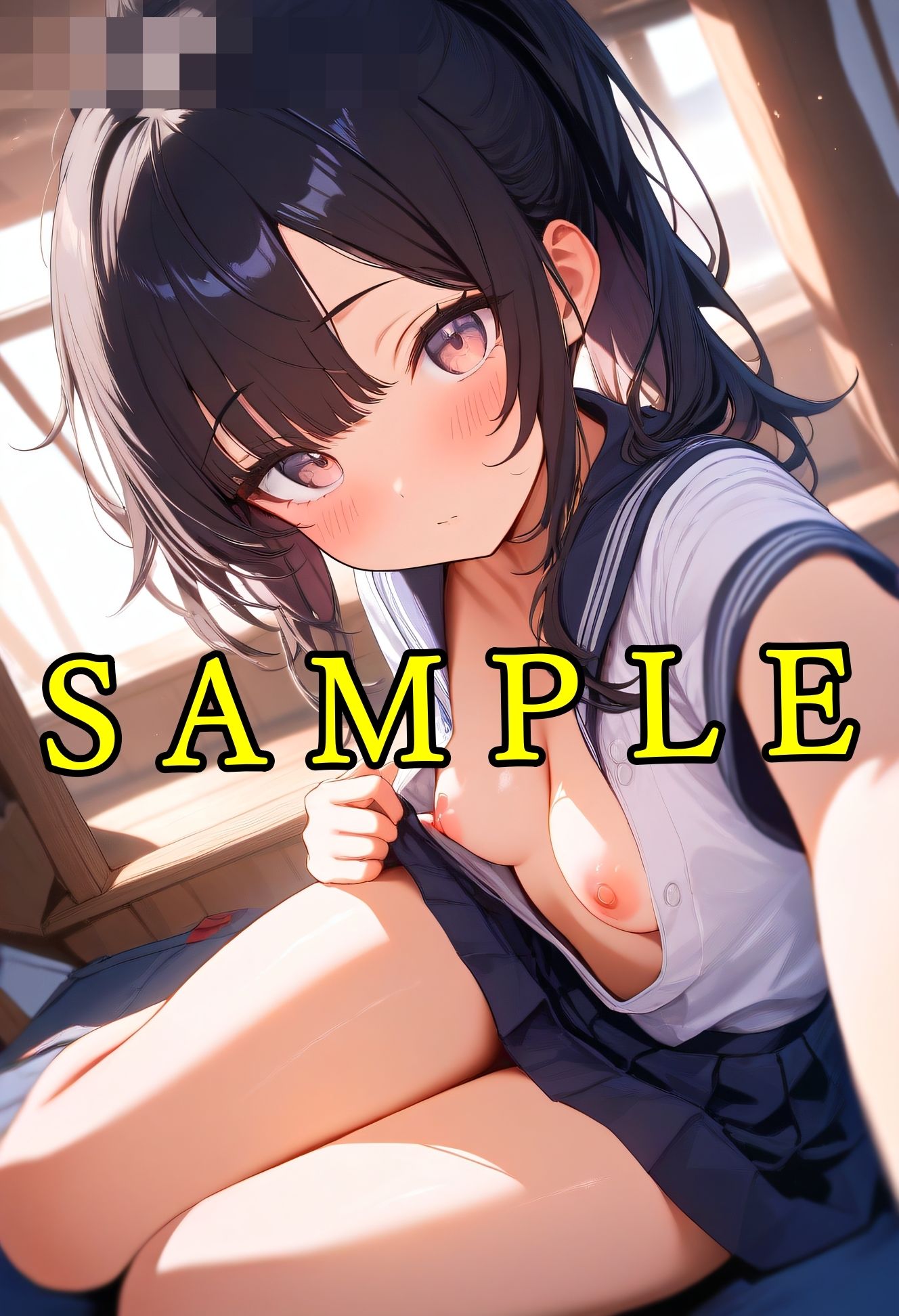 サンプル画像6:秘密の自撮り画像  ang10シリーズ(まめまめクリ子2D) [d_581038]