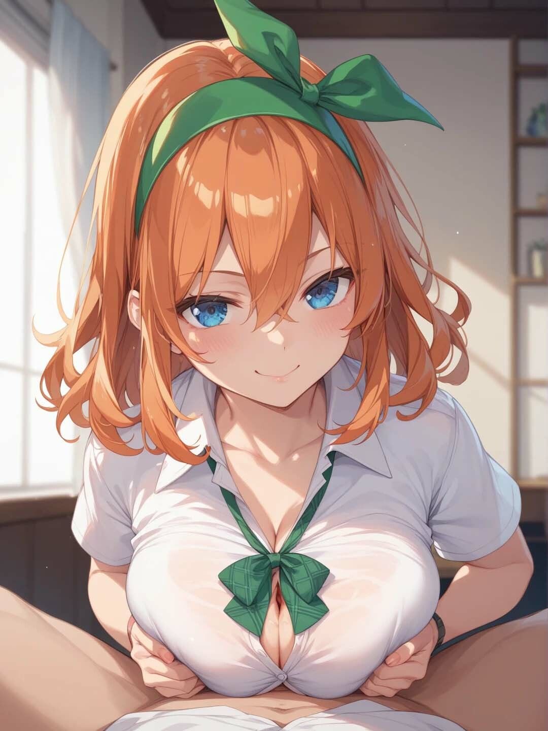 サンプル画像1:中◯四葉とあまあま性活(のぶちゃん) [d_581041]