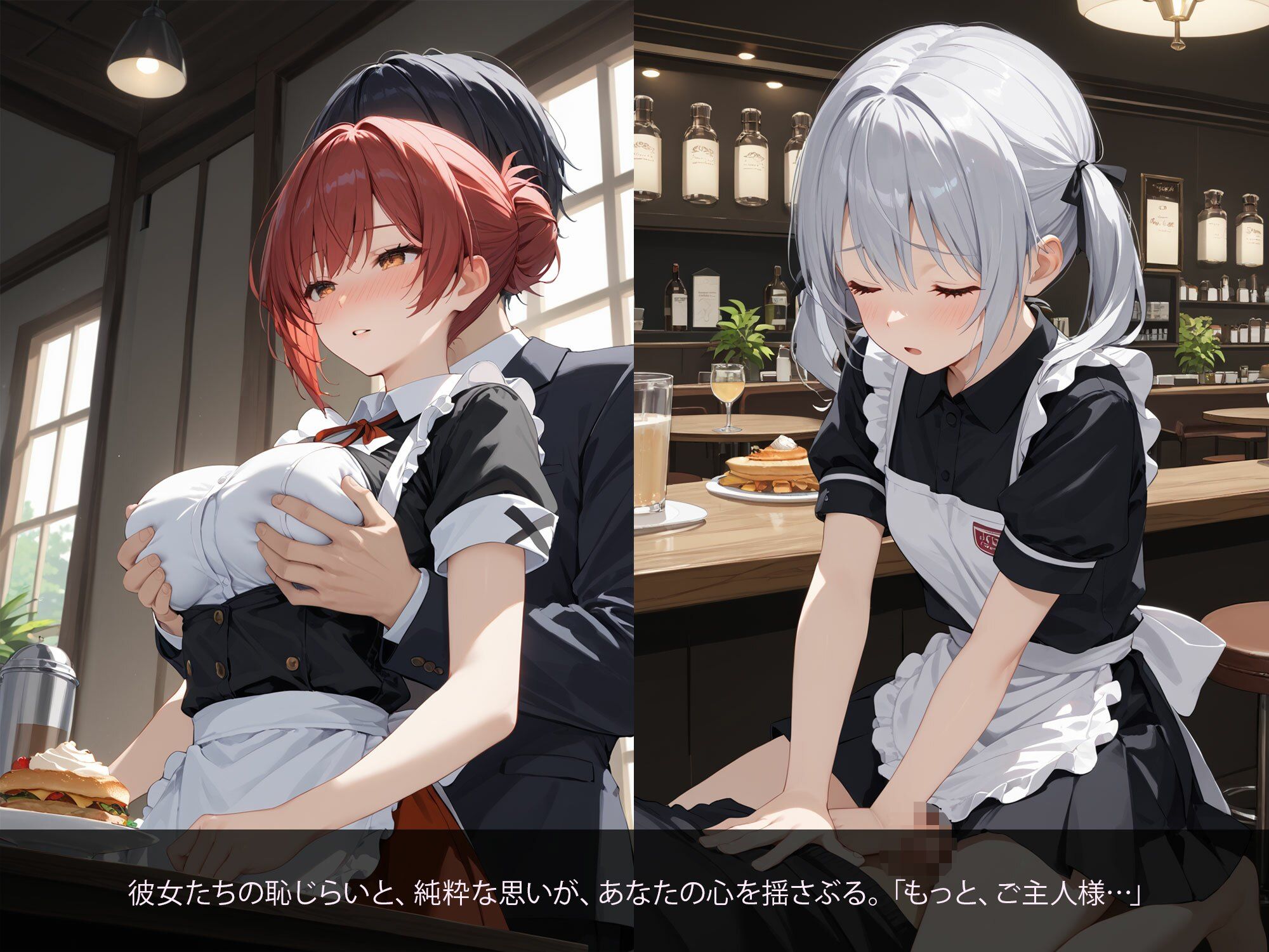 サンプル画像3:献身メイド〜五感を刺激する誘惑〜(いちのわたり) [d_581059]