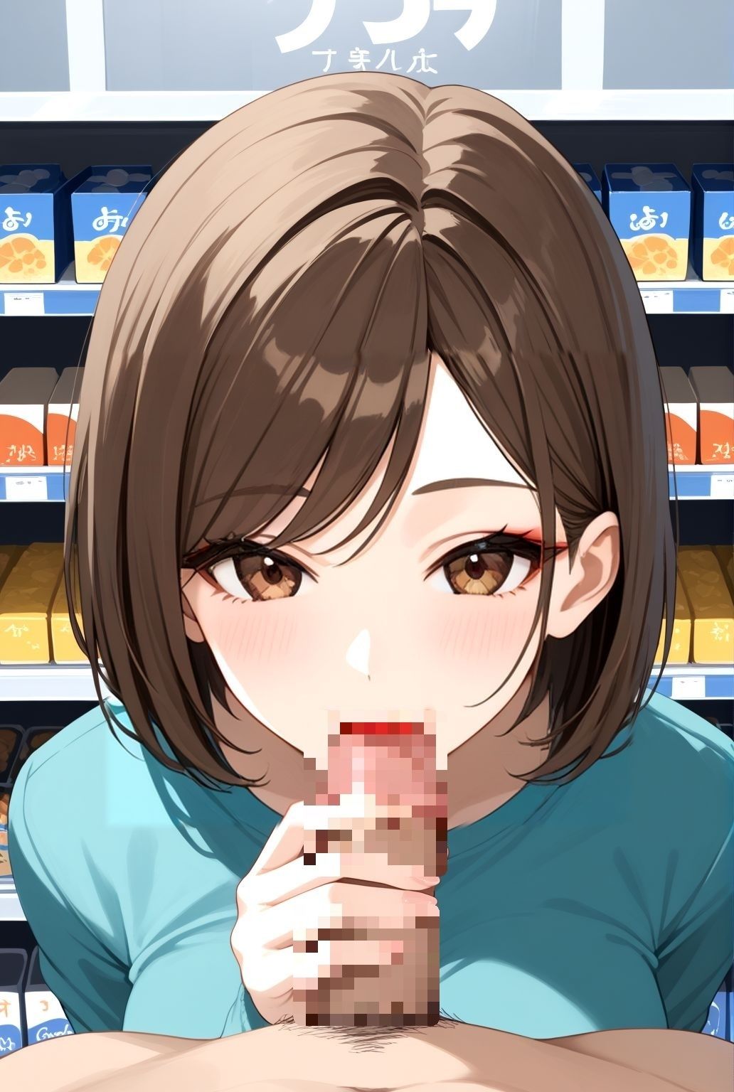 サンプル画像6:制服人妻の昼下がり   〜巨乳熟女、職場で交わる誘惑〜(快楽熟女クラブ) [d_581140]