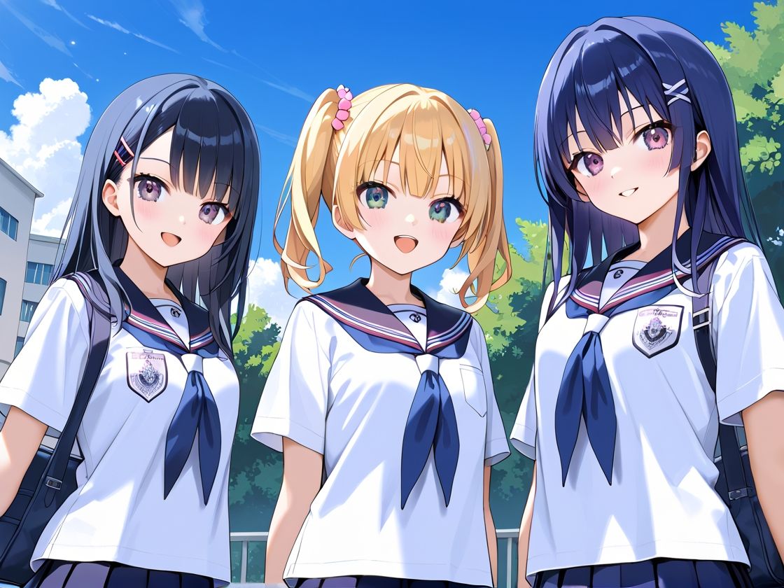 サンプル画像1:学校一可愛い女子校生がメス堕ちしていてハメたった(妄想日記) [d_581180]