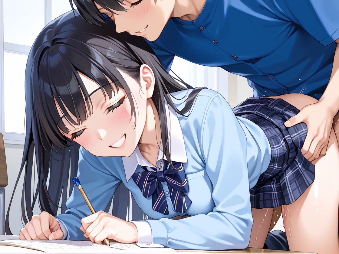 学校一可愛い女子校生がメス堕ちしていてハメたった 画像6