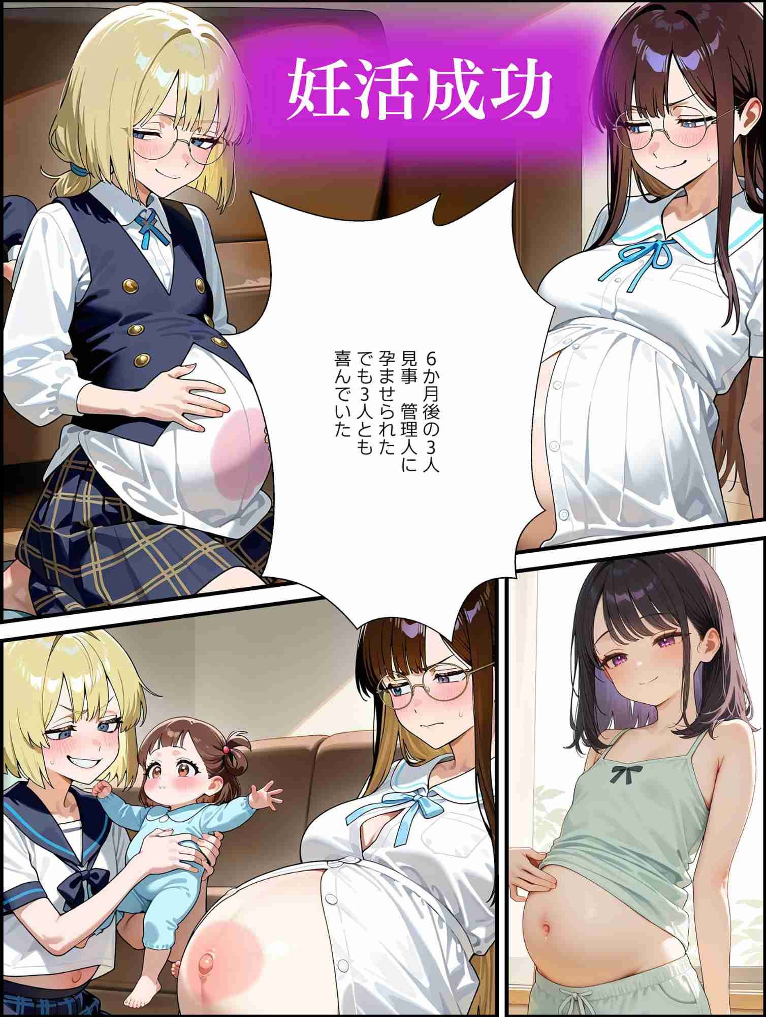 女子寮管理人の深夜巡回 ― 部屋ごとに孕ませチェック ― 画像10