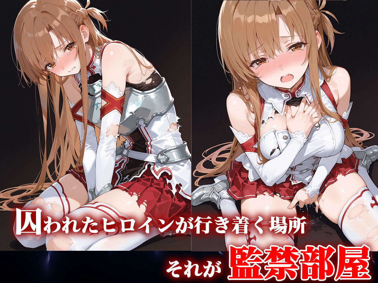 サンプル画像1:敗北ヒロイン監禁部屋-ア〇ナ編-(白濁製作所) [d_581190]