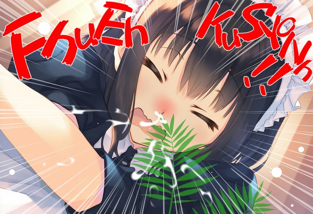 サンプル画像2:メイドさん、日常のくしゃみ【くしゃみフェチ作品】(くしゃみフェチ専門店) [d_581200]