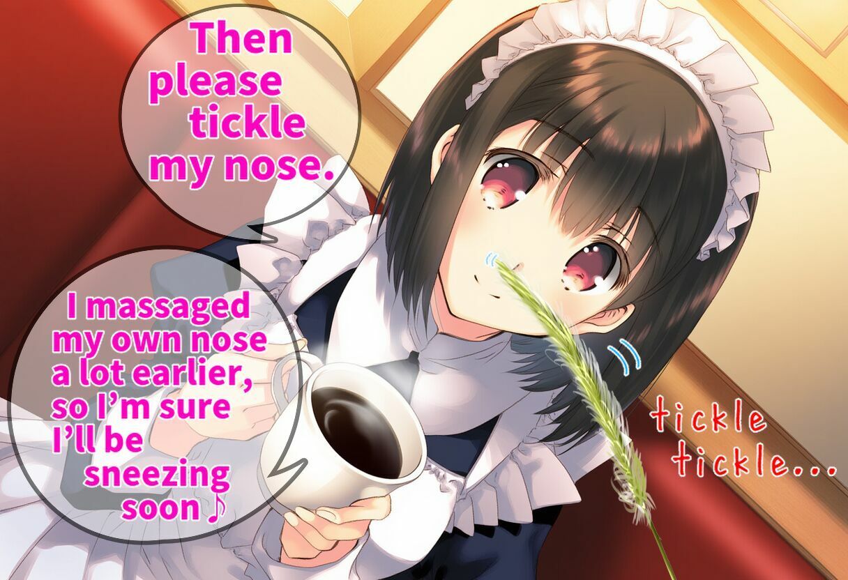 サンプル画像4:メイドさん、日常のくしゃみ【くしゃみフェチ作品】(くしゃみフェチ専門店) [d_581200]