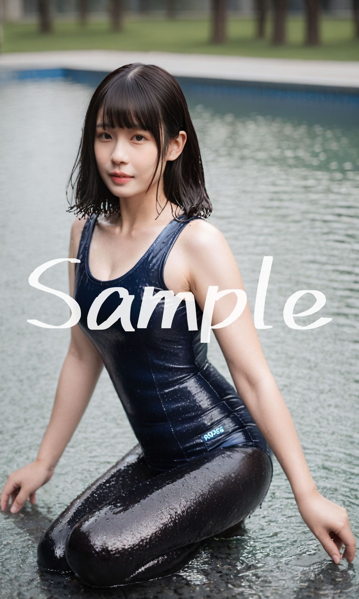 サンプル画像4:スク水MANIAxxX！！(AIArt_OL) [d_581230]