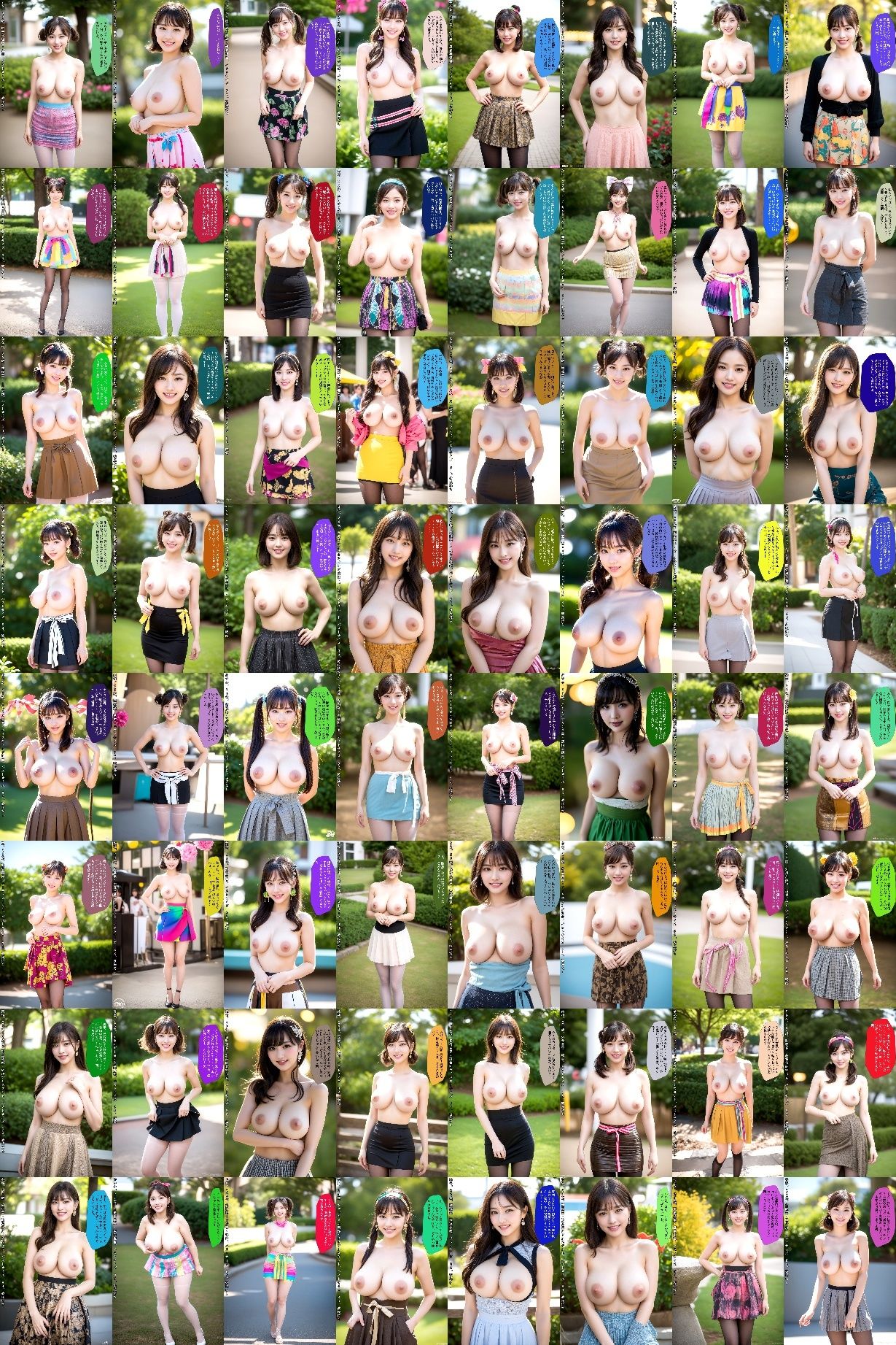 【乳辱】視姦専用おっぱい 〜若いオンナの淫語露出〜 vol.1 画像9