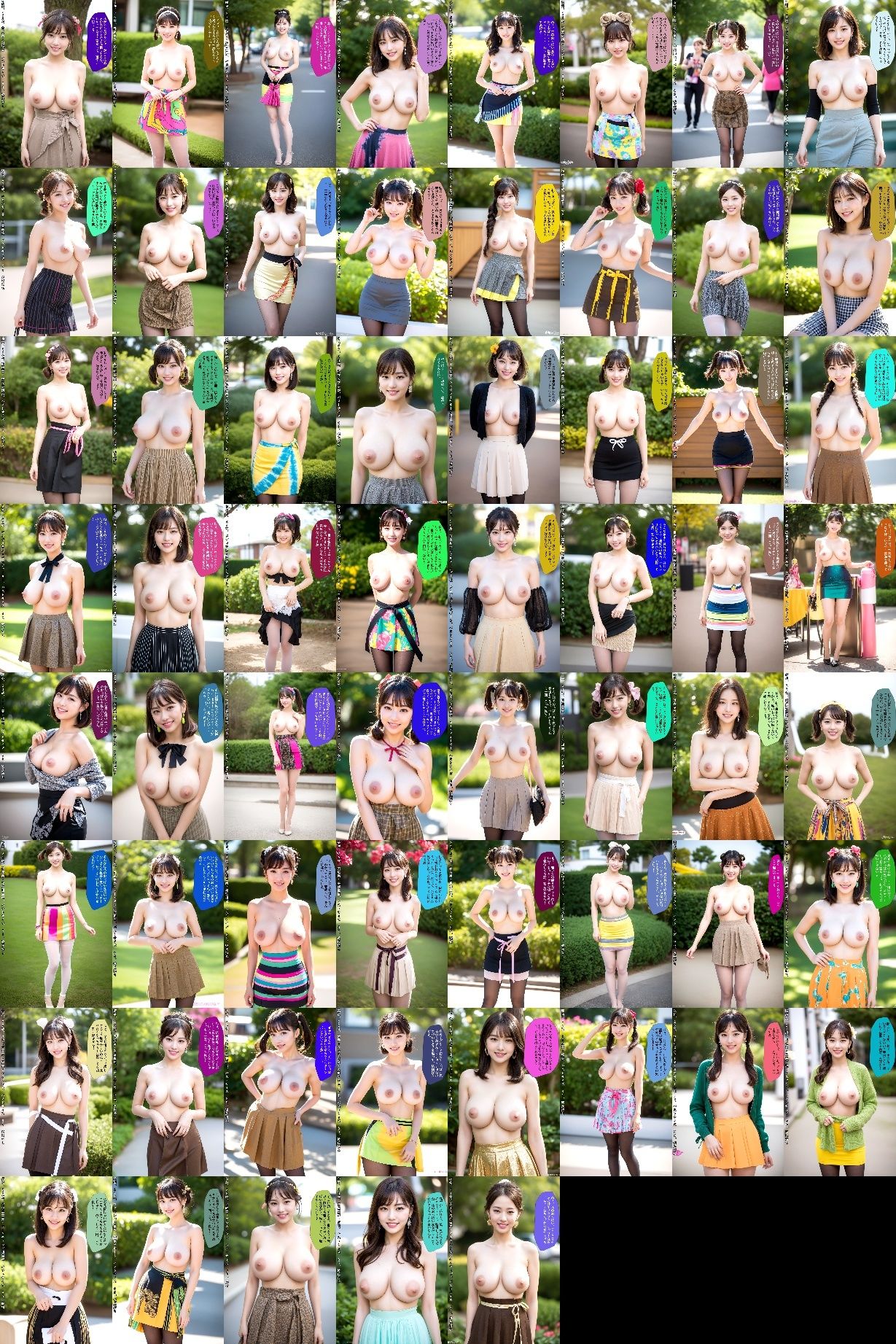 【乳辱】視姦専用おっぱい 〜若いオンナの淫語露出〜 vol.1 画像10