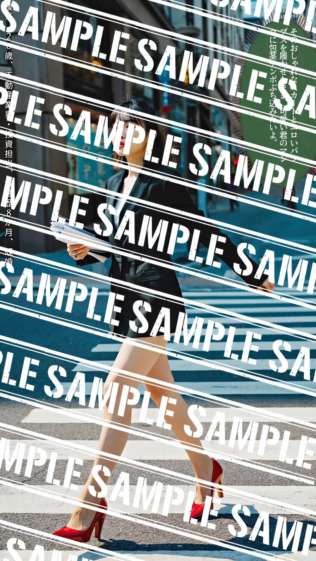 サンプル画像3:生足美脚OL、書類運びを見つめる僕の視線 vol.2(あらぶるま18＋) [d_581282]