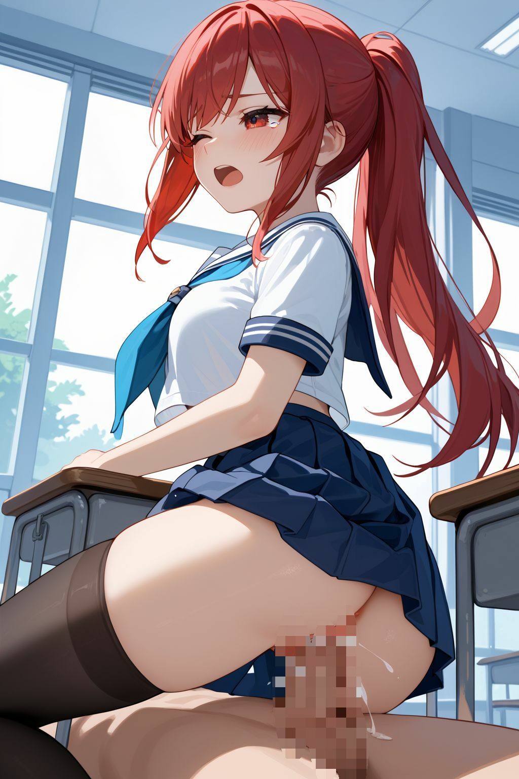 初めてできた彼女との学校生活がエロ過ぎた件3 画像7