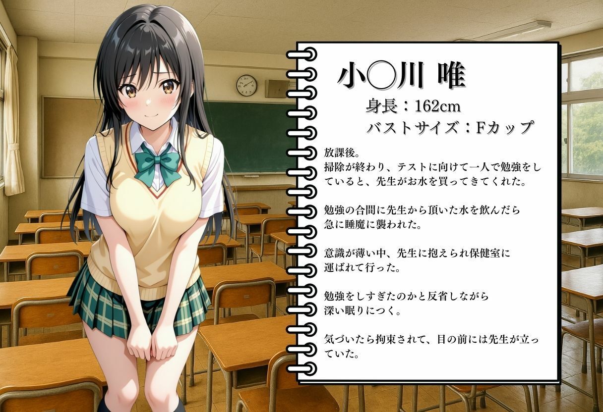 サンプル画像2:〜小〇川秘密の放課後〜(ヒロイン) [d_581321]