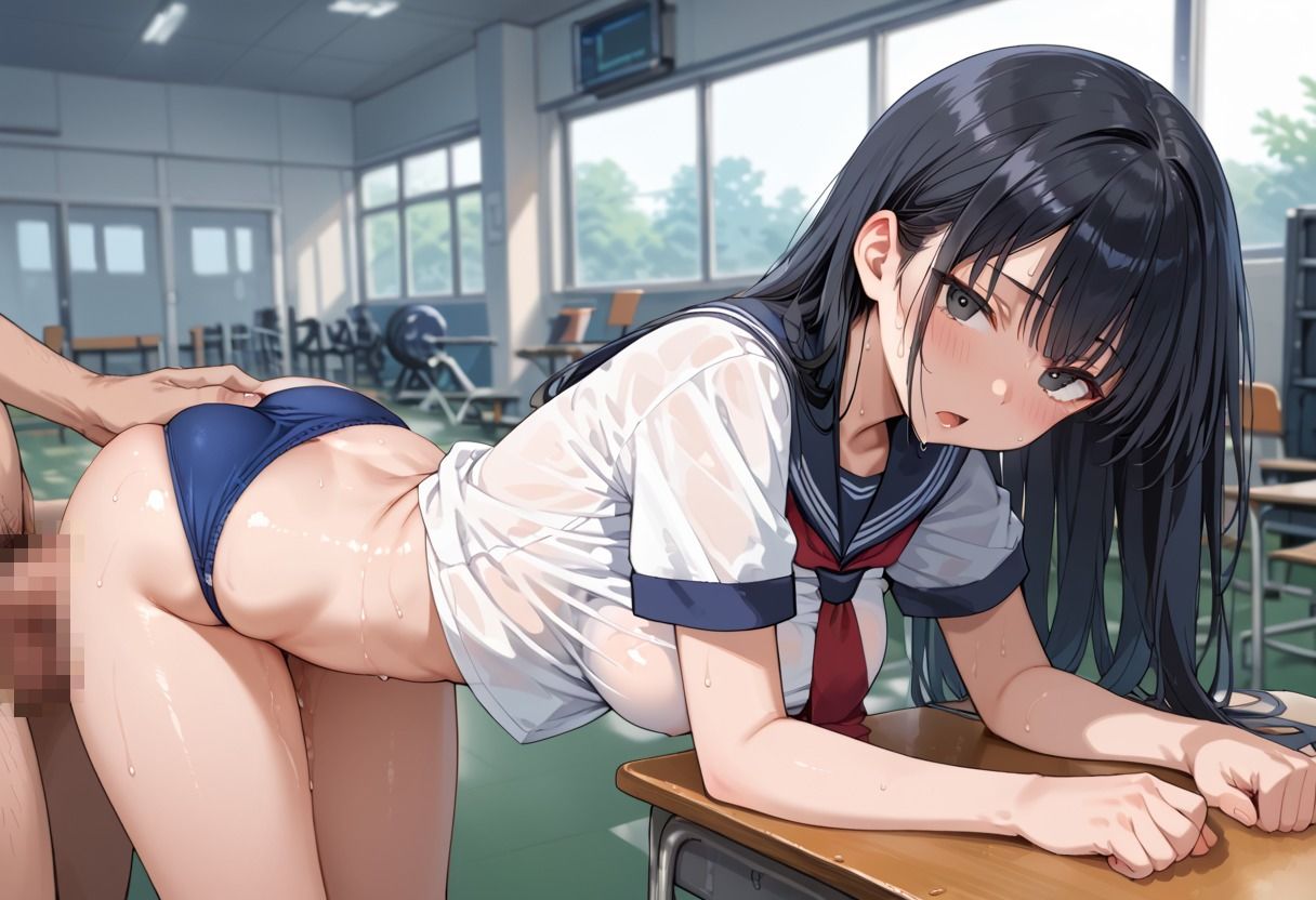 サンプル画像2:清楚な義妹は放課後の性処理係(カムジャタン) [d_581334]