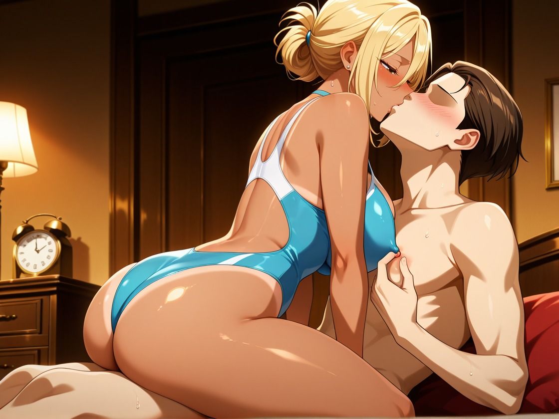 サンプル画像2:性欲だだ漏れ..人妻トレーナーと絶頂中出しワークアウト(じゃいあんとふれんち) [d_581341]