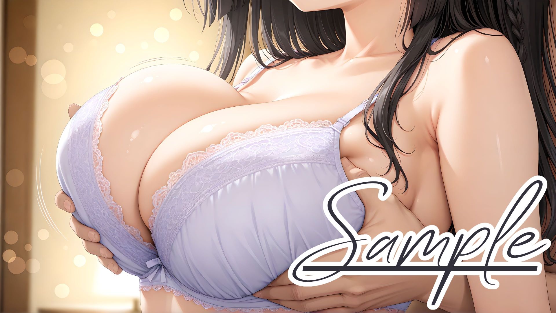 サンプル画像3:おっぱいを揉むだけのCG集(棚から串だんご) [d_581349]