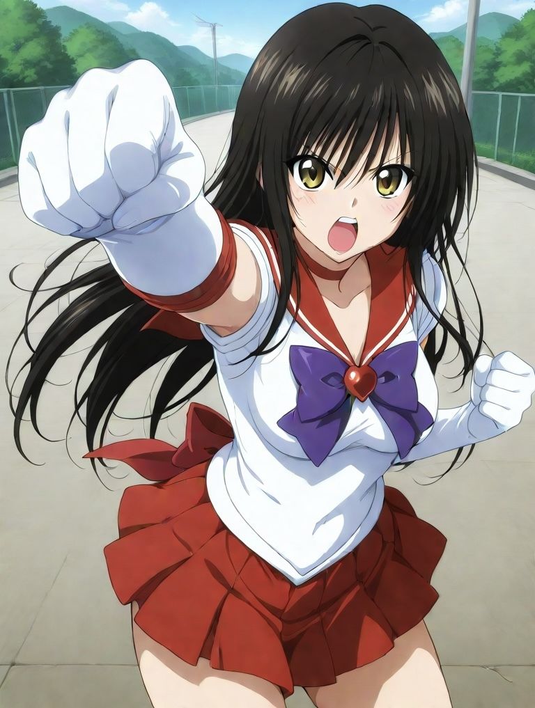 サンプル画像2:古手○唯×セーラーマ○ズ(ギフト) [d_581427]