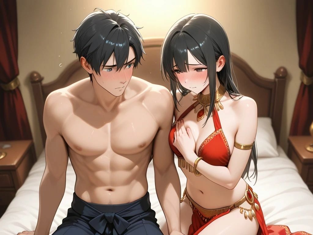 サンプル画像1:ベリーダンサー美女で、ひとぬきっ(むつごとや) [d_581605]