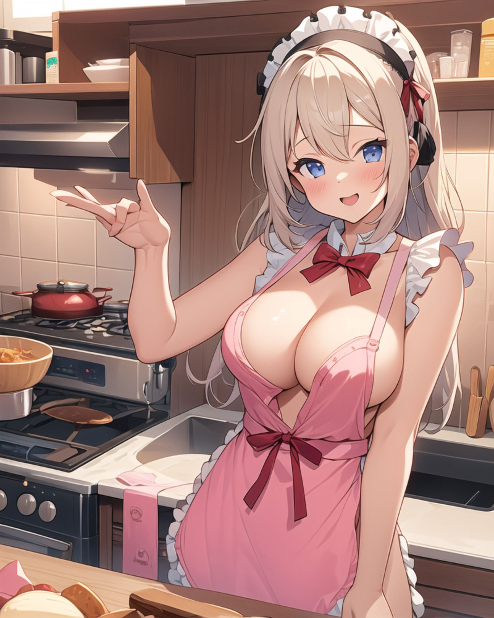 サンプル画像4:プレミアム  アイドル  裸エプロン  画像集267枚  モザイクなし(プレミアムとうもころし) [d_581652]