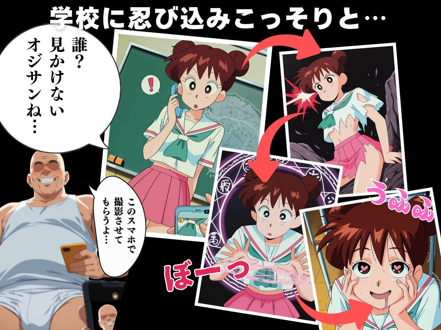 サンプル画像2:【催●・寝取られ・妊娠】クレヨンし●ちゃん  桜●ミ子(チュンチュン革命団) [d_581658]