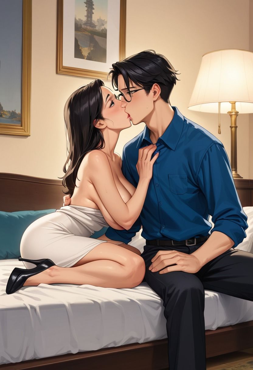 サンプル画像2:元ヤリマンの爆乳叔母に強●中出し(ふわとろ夢工房) [d_581745]