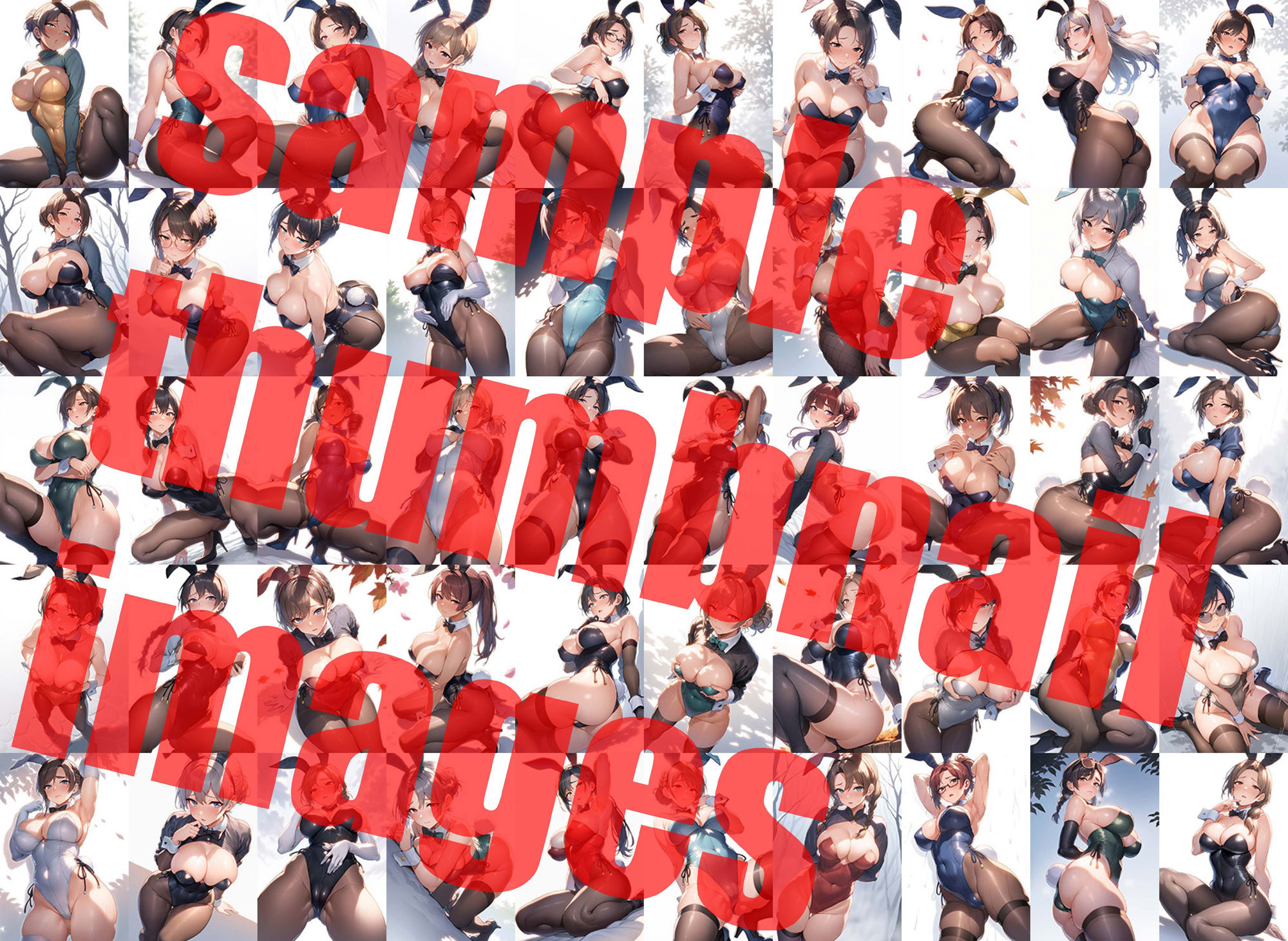 サンプル画像6:バニーガールコレクション vol. 1(brzezy) [d_581780]