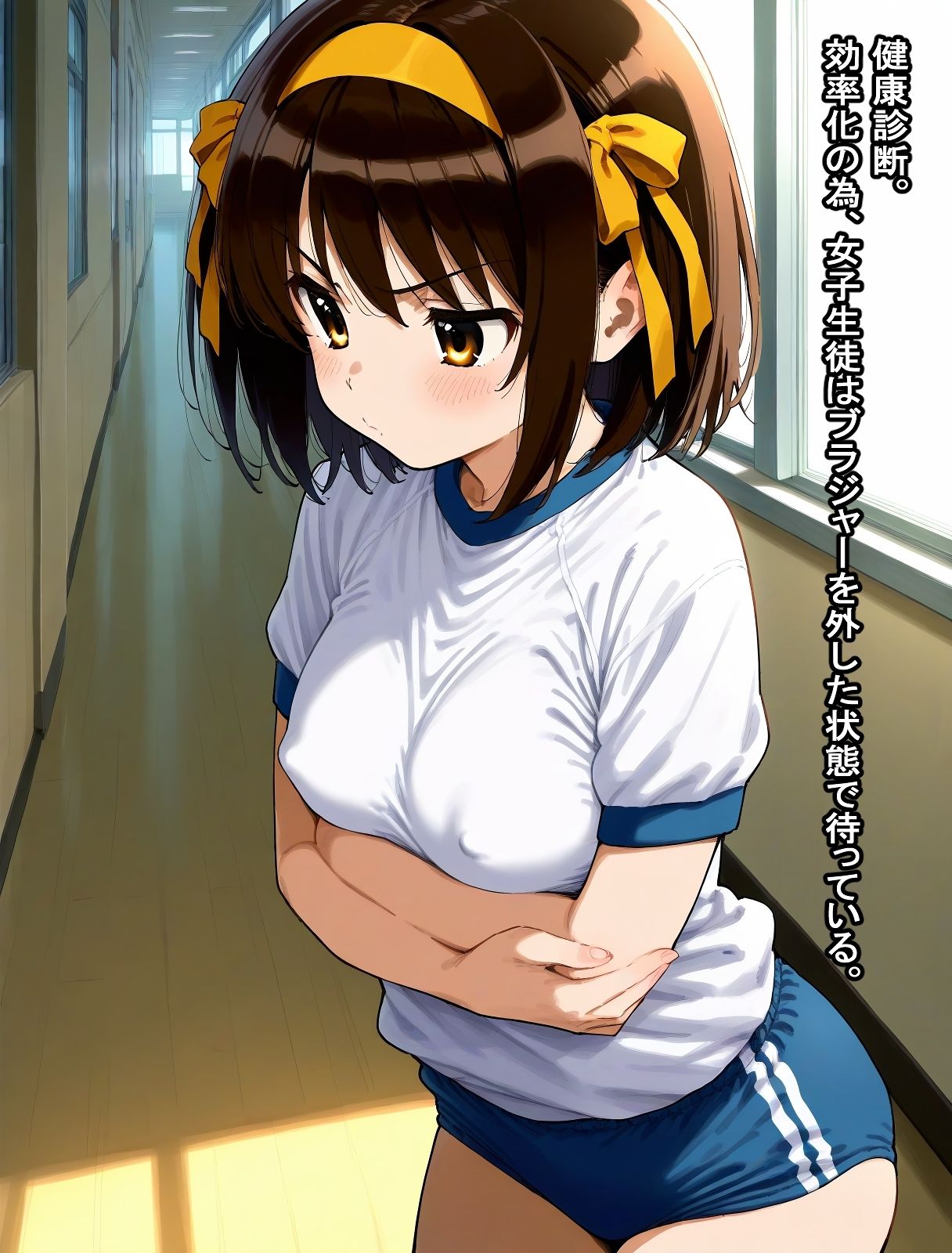 サンプル画像1:涼宮ハルヒの検診(コーヒープリン) [d_581787]