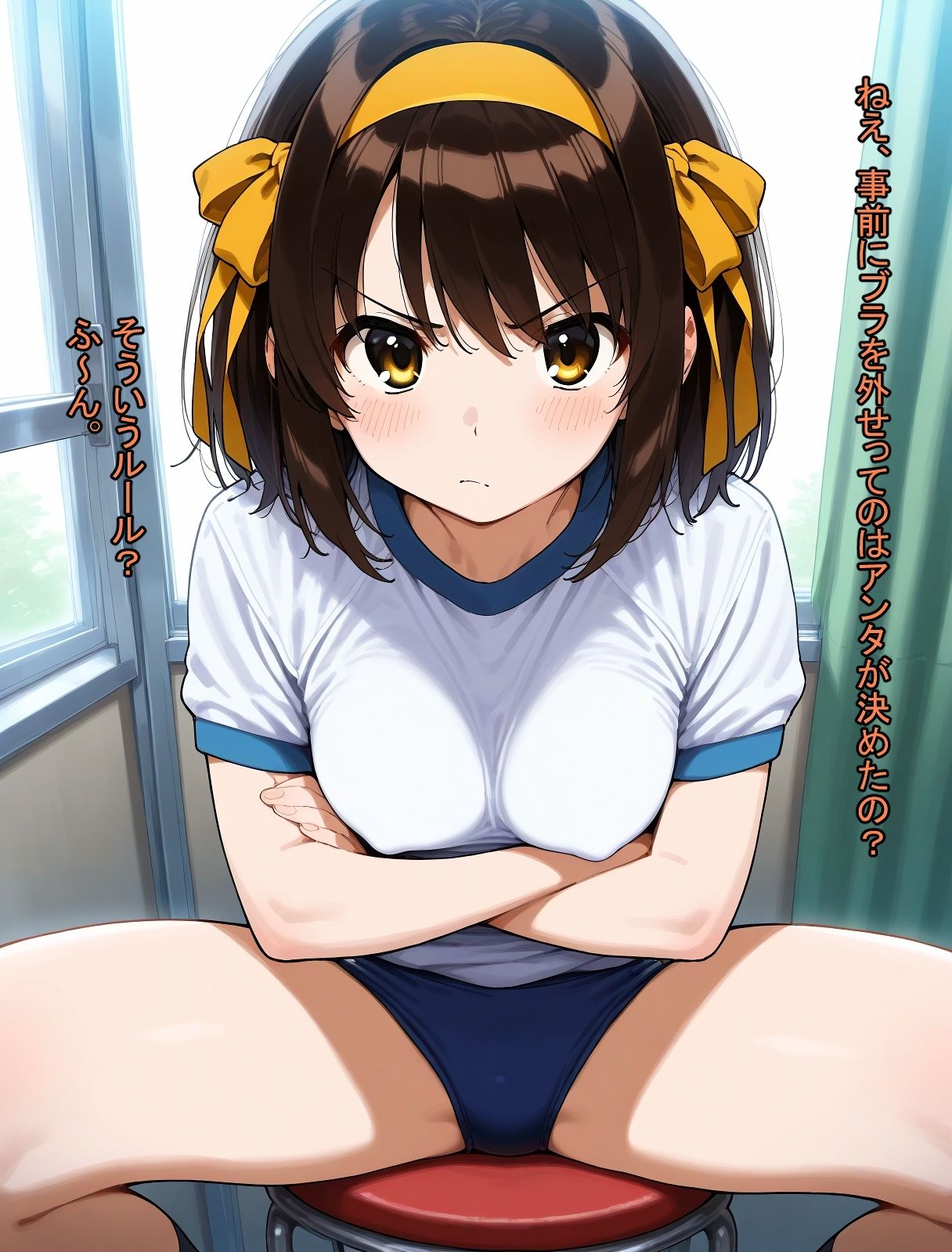 サンプル画像2:涼宮ハルヒの検診(コーヒープリン) [d_581787]