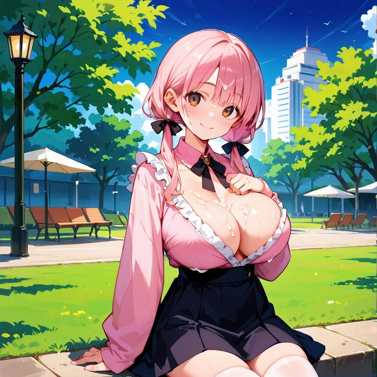 サンプル画像1:地雷ガールとおそとでH！〜厳選208枚収録〜Vol.4(午後三時のバカンス) [d_581894]