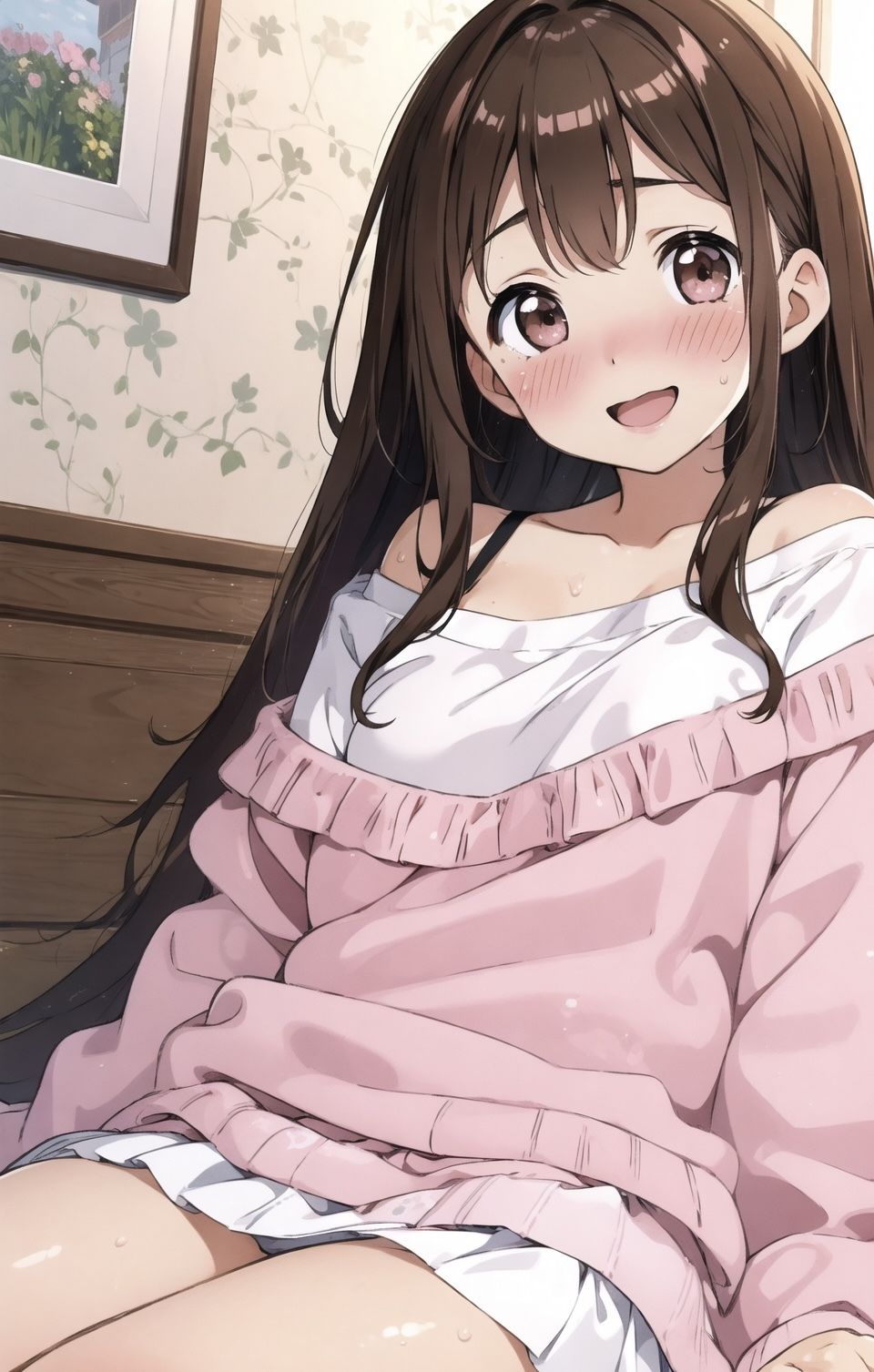 お兄ちゃんと初体験する直前の処女の妹! 画像1