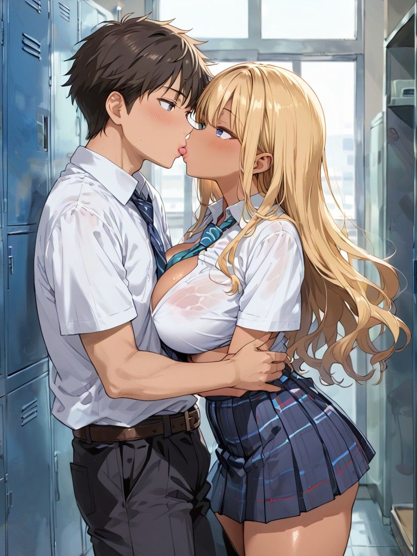 サンプル画像1:スクールカースト 一軍痴女ギャル チ〇ポに惚れちゃった(美人の秘密) [d_582033]