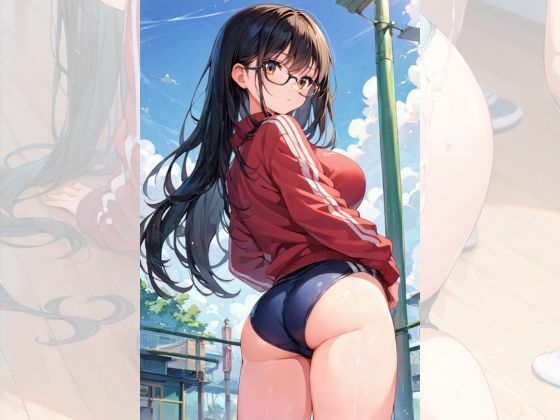 サンプル画像1:マネージャーのプリン尻にボクたちは我慢できない！！(AI隠れ変態ちゃん) [d_582055]