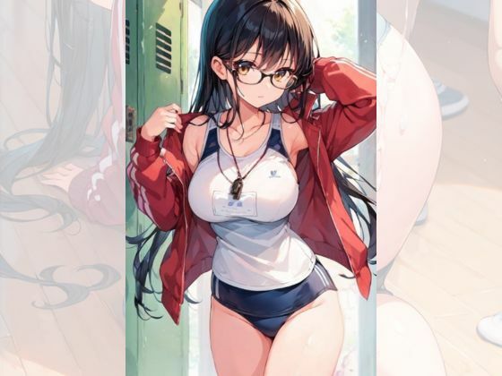 サンプル画像6:マネージャーのプリン尻にボクたちは我慢できない！！(AI隠れ変態ちゃん) [d_582055]